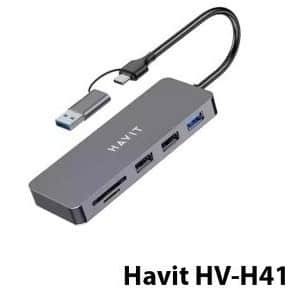 هاب 5 پورت Type-C هویت مدل HAVIT H41