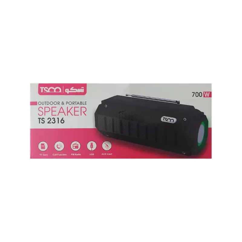 اسپیکر بلوتوثی TS-2316 تسکو - Image 3