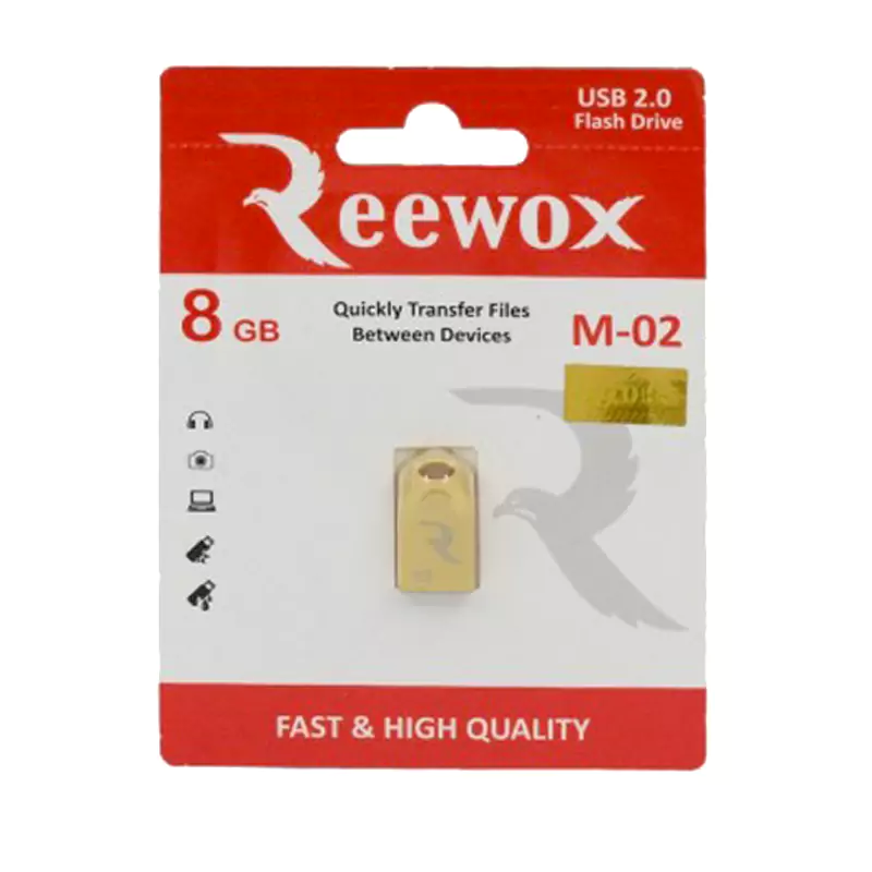 فلش مموری ریوکس مدل M02 ظرفیت 8 گیگابایت | REEWOX - Image 2