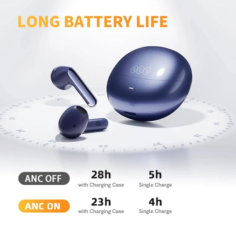 هدفون بلوتوثی شیائومی مدل QCY AilyBuds Pro Plus - Image 12