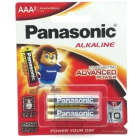 باتری نیم قلمی آلکالاین پاناسونیک 2 عددی PANASONIC ADVANCED POWER