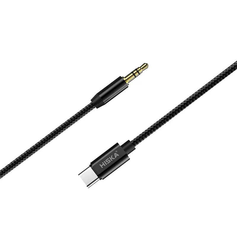 کابل تبدیل USB-C به AUX هیسکا مدل W28 ا Hiska - Image 2