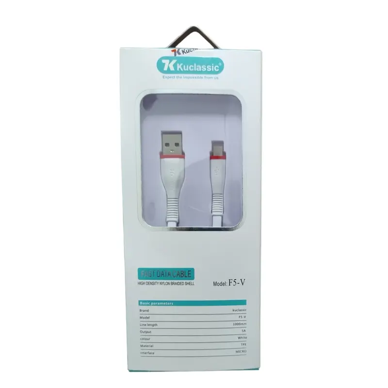 کابل تبدیل USB به microUSB كوكلاسيك مدل F5-V طول 1 متر | Kuclassic - Image 4