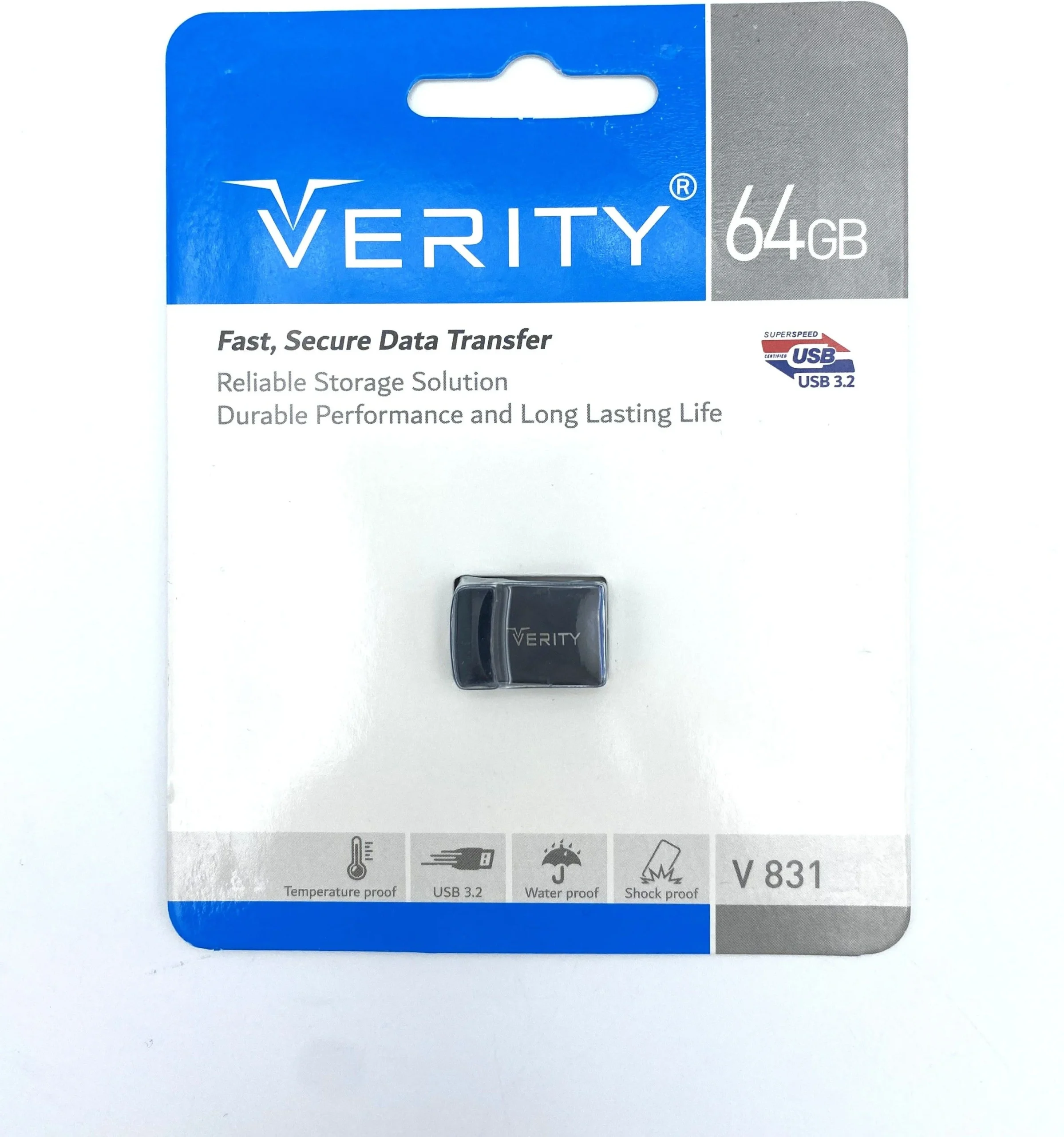 فلش مموری وریتی مدل VERITY V831 ظرفیت 64 گیگابایت USB3.0 - Image 3