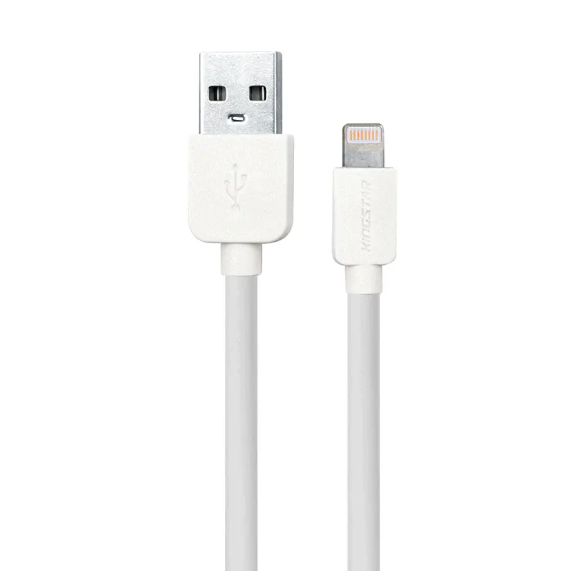 کابل شارژ USB به لایتنینگ کینگ استار مدل K08i طول 1 متر | KINGSTAR