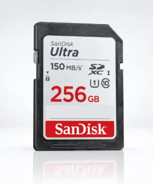 کارت حافظه SDXC سندیسک مدل Ultra ظرفیت 256 گیگابایت سرعت 150MB/s(مخصوص دوربین عکاسی)