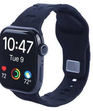 ساعت هوشمند اچ کا مدل HK11 Mini Plus با بدنه آلومینیومی و بند سیلیکونی